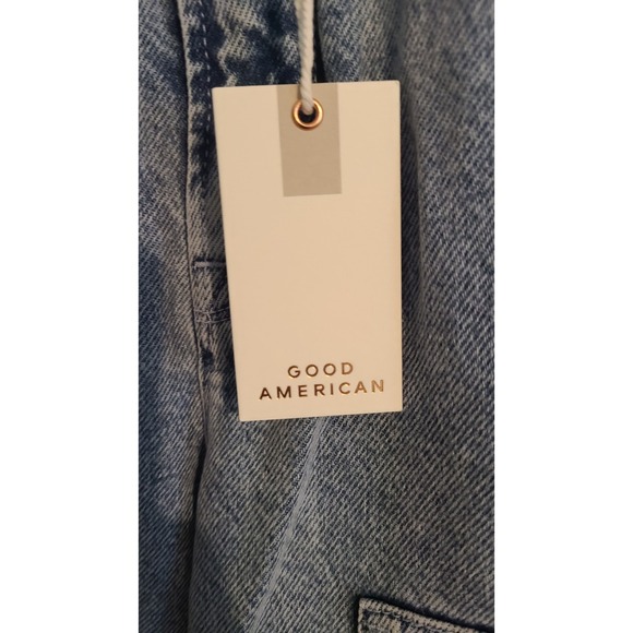 NWT Good American Good‎ '90s  Carpenter Jeans Size 6/28 Retail $155 - Picture 4 of 5